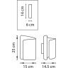 Бра LIGHTSTAR Pittore 811612