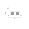 Соединитель прямой LIGHTSTAR 504107-DALI